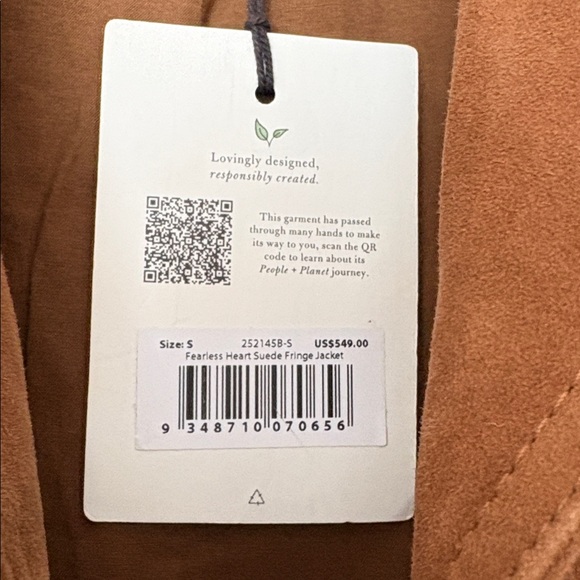 Spell Fearless Heart Suede Fringe Jacket - Picture 3 of 7